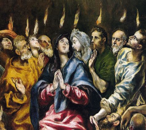 El Greco Pentecost 1610 At Prado Museum Madrid Spain Flickr