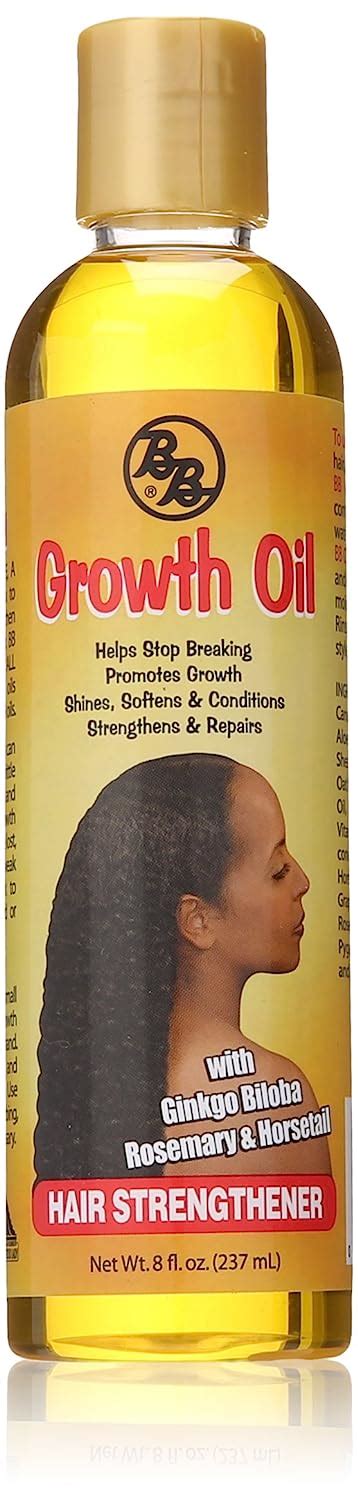 Bronner Brothers Growth Oil Hair Strengthener 8 Ounce