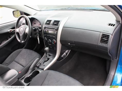 2009 Toyota Corolla S Dark Charcoal Dashboard Photo 81349737