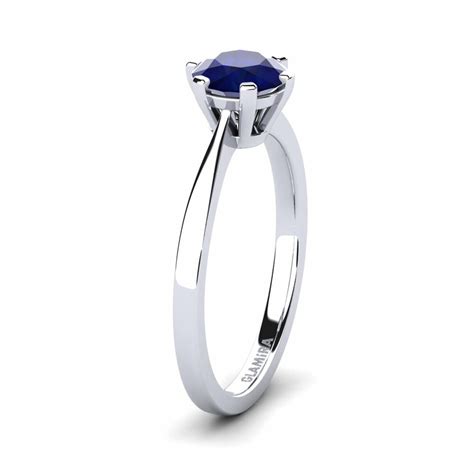 Kaufen Sie Verlobungsring Bridal Rise Crt Mit Karat Saphir Rund