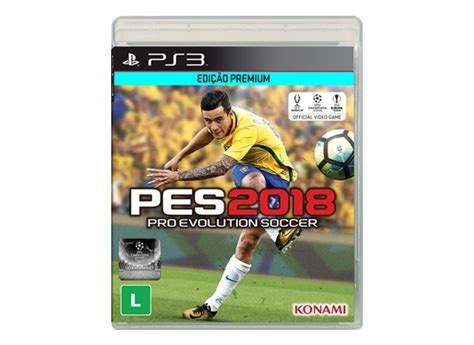 Jogo Pro Evolution Soccer 2018 PlayStation 3 Konami o Melhor Preço