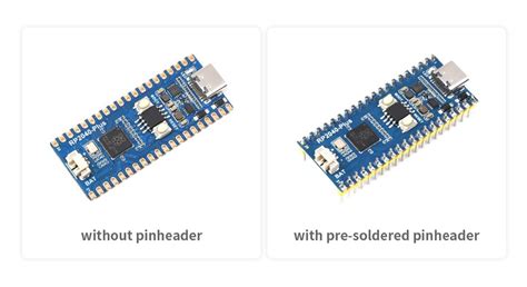 Waveshareb MCU Board For Raspberry Pi MCU RP2040 4MB With Pre Soldered