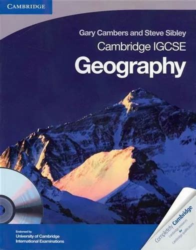 Cambridge Igcse Geography Coursebook With Cd Rom Cambridge MercadoLibre