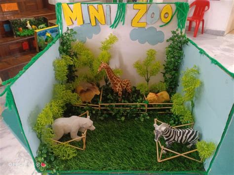 Diorama animals by putra ammar | Working with children, Animals, Kids