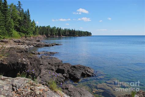 Lake Superior Shores Photograph By Linda Althoff Fine Art America