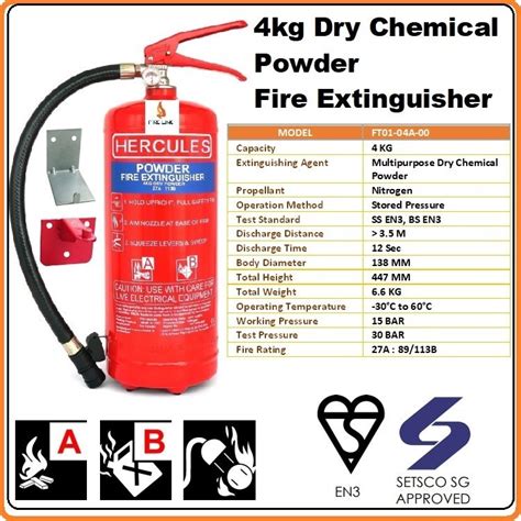 Fire Extinguisher Kg A B Dry Powder Fire Extinguisher Furniture