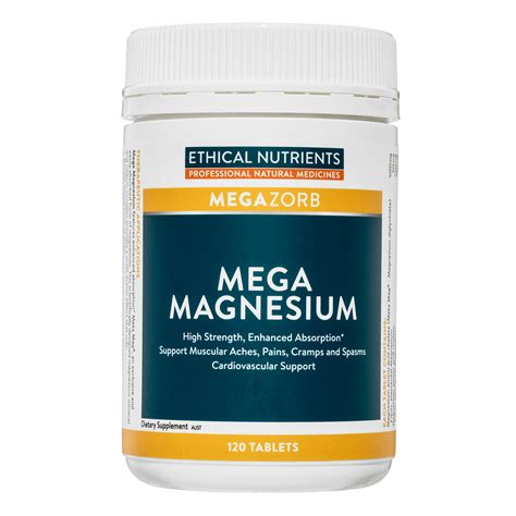 Megazorb Mega Magnesium 120 Tablets