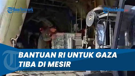 Angkut 51 5 Ton Bantuan Kemanusiaan Untuk Warga Palestina 3 Pesawat