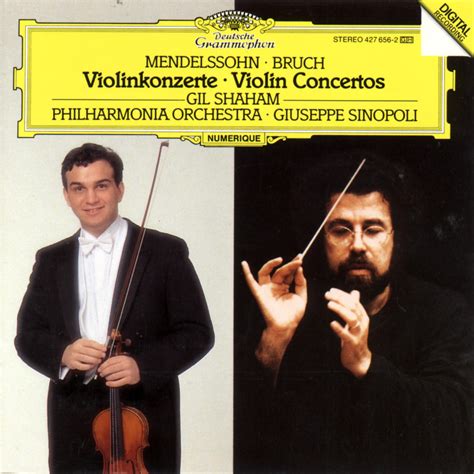 Mendelssohn Bruch Violin Concertos Shaham Sinopoli Insights