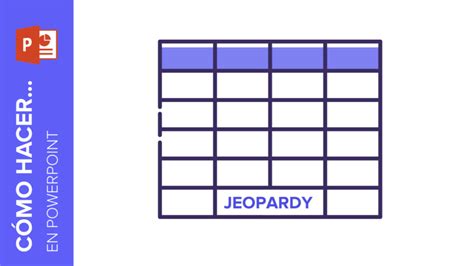 Cómo Crear Un Juego Basado En Jeopardy En Powerpoint