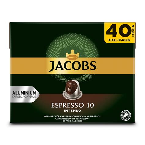 Jacobs Kaffeekapseln Espresso Intenso Hofer