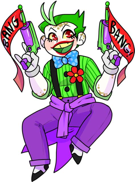 Young Rogue Stickers Available On Redbubble Clown Clipart Full Size