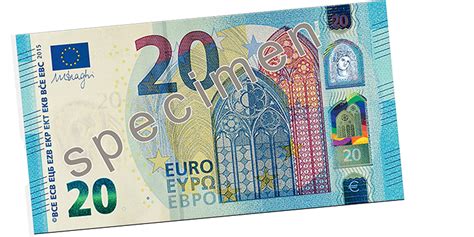 Le Nouveau Billet De 20 Euros Entre En Circulation pour Couleur Des ...