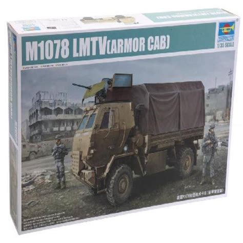 Trumpeter 135 M1078 Lmtv Cargo Truck Warmored Cab 1009 Hj 1 S