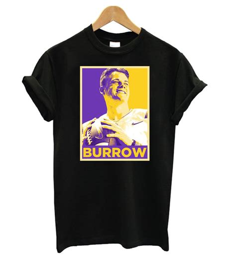 Poster Joe Burrow Louisiana Football Fan t shirt - funnysayingtshirts