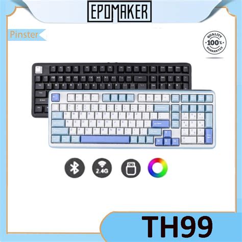 EPOMAKER TH99 Wireless Three Mode Bluetooth Hot Swappable Keyboard