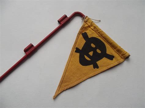 Ww2 German Army Mine Marker And Pole Dbg Militaria