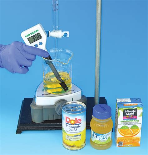 Flinnprep™ Inquiry Labs For Ap® Chemistry Acidity Of Beverages Flinn Scientific