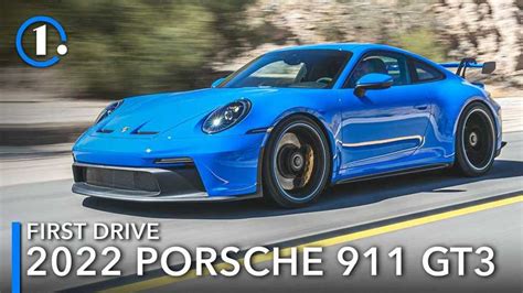 2022 Porsche 911 Gt3 First Drive Review Resetting The Benchmark