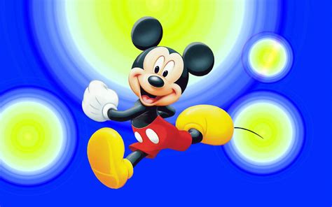 Mickey Mouse Cartoon Background