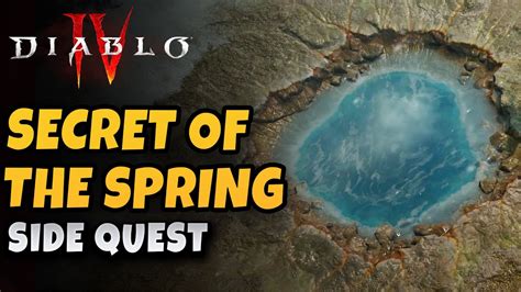 Solve The Note S Riddle Secret Of The Spring Diablo Youtube