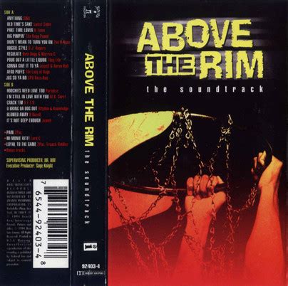 Above The Rim - The Soundtrack (1994, Clean, SR, Cassette) | Discogs