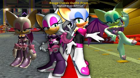 Rouge Classic Outfit From Shadow The Hedgehog Sonic Heroes Mods