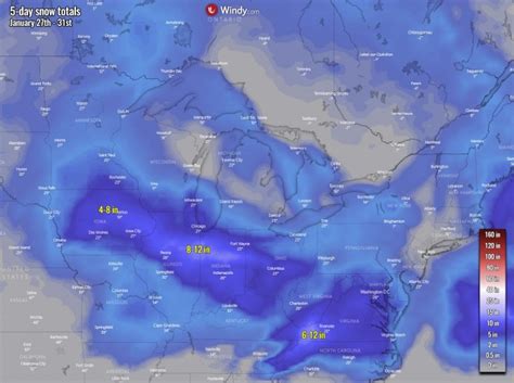 Historic snow hit Midwest, a new winter storm is forecast for the ...