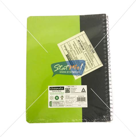 Classmate Pulse Spiral Notebook 300 Pages Unruled The