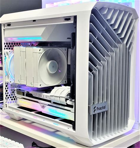 Itx Pc Asus Rog Rtx White Ti Core I F Ddr Gb