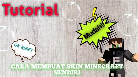 Mudah Tutorial Cara Membuat Skin Minecraft Sendiri YouTube