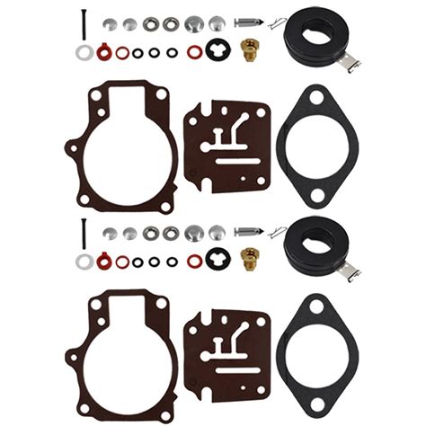 Carburetor Carb Rebuild Kit W Float For Johnson Grandado