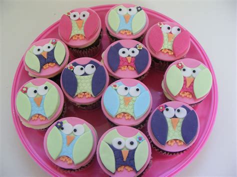 Owl Cupcakes Owl Cupcakes Sugar Cookie Cupcakes