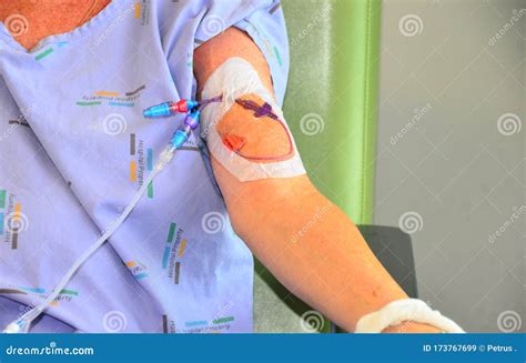 Hospital Medical Intravenous Picc Lines Stock Image Image Of Care