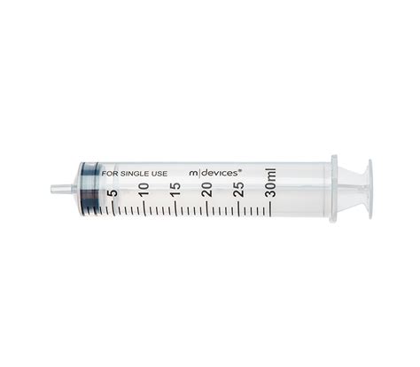 Syringe Luer Slip Without Needle Molmike