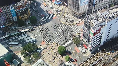 渋谷最高峰の地上約230mから見る「渋谷スクランブル交差点」、【sky Live Camera】9月13日よりライブ配信開始！ 渋谷