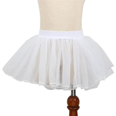 Classique Fille Enfant Tutu Ballet Jupe Tulle Jupette Danse Jupe