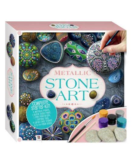 Metallic Rock Painting Box Set