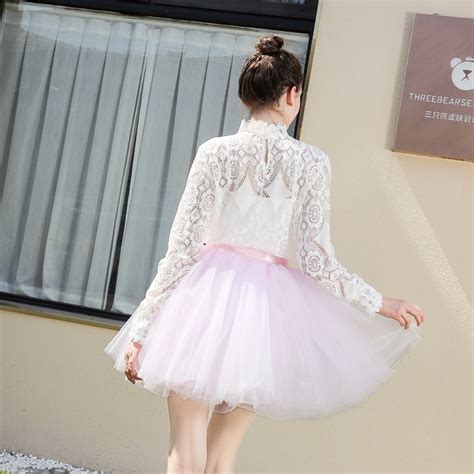 Layered Cm Tulle Skirts Womens Adult Tulle Skirt Elastic High Waist