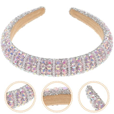 Strass Stirnband Glitzerndes Haarband Zubeh R Modisch Und Vielseitig Ebay