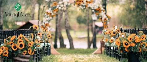 Amazon Pack Artificial Sunflower Garland Decor Sunflowers