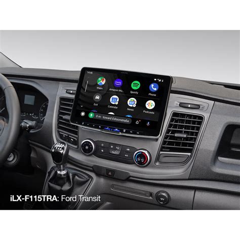 Alpine Ilx F Tra Stacja Multimedialna Ford Transit