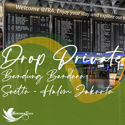 Drop Off Bandung Bandara Soekarno Hatta