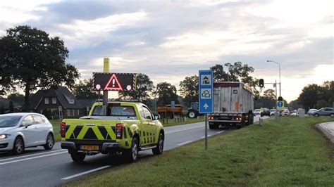 Verkeer Op N35 Loopt Vast Tussen Nijverdal En Wierden Door Vrachtwagen