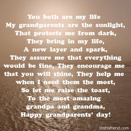 Poems For Grandparents Day