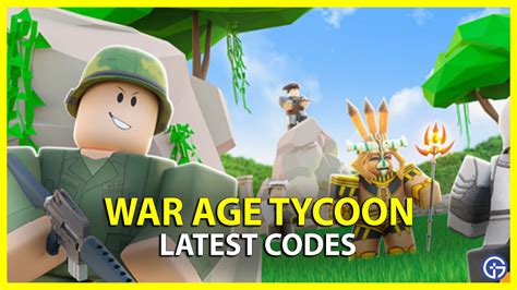 War Age Tycoon Codes August Roblox Esports Zip