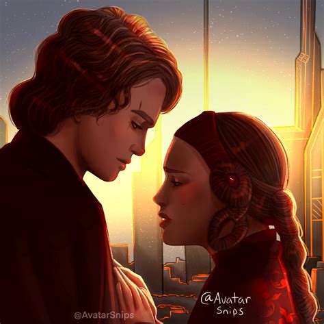 Anakin And Padme By Avatarsnips On Deviantart