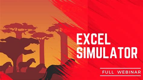 Excel Simulator Full Webinar Excel Youtube