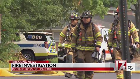 Firefighter Treated At Scene Of Raleigh Blaze At Apartments