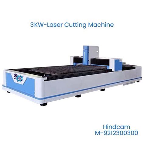 Kw Fiber Laser Cutting Machine Hindcam Pvt Ltd